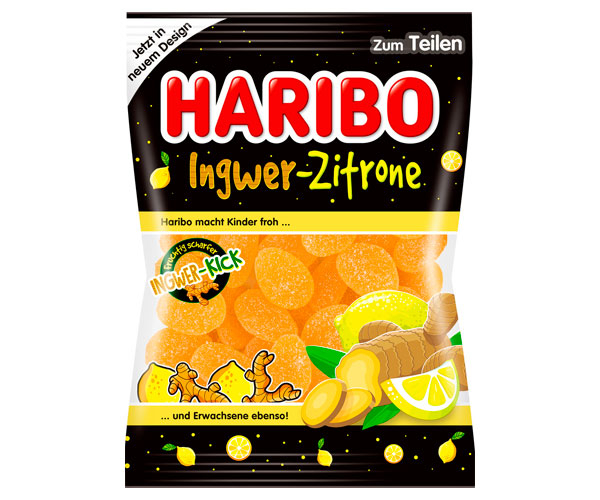 Мармелад Haribo Ingwer-Zitrone 160 г