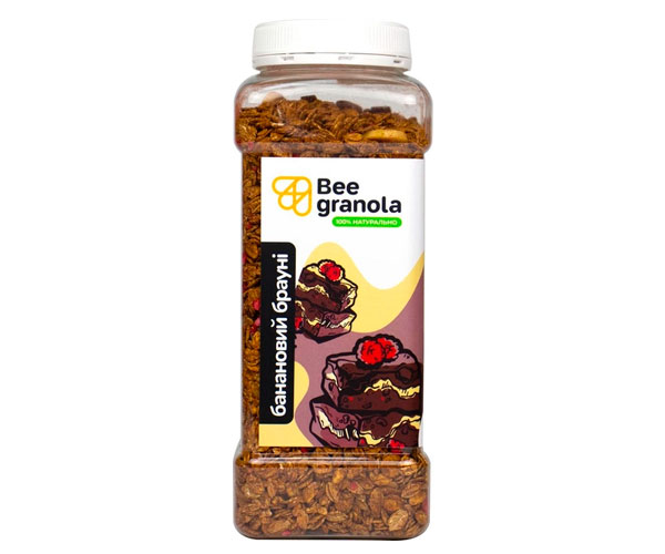 Гранола Bee Granola Банановый брауни 500 г