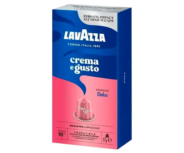 Кофе в капсулах Lavazza Nespresso Crema e Gusto Dolce 10 шт