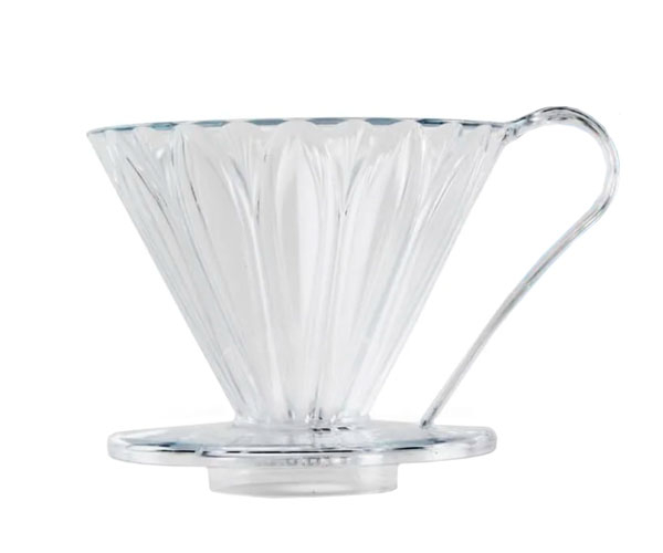 Пуровер CAFEC пластиковый Tritan Сone-Shaped Flower Dripper Cup на 1 чашку