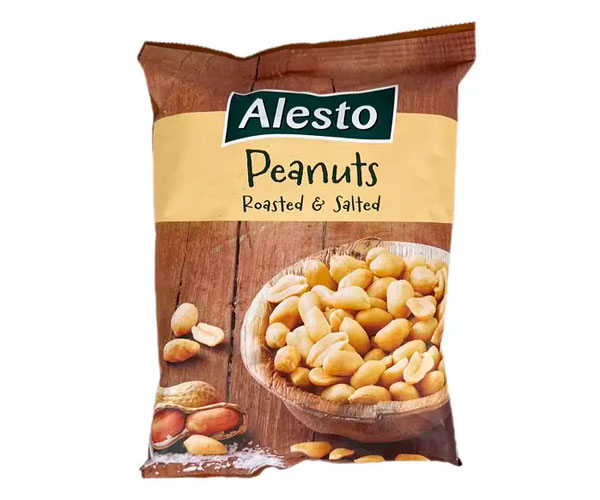 Орехи Alesto Peanuts roasted&salted 500 г