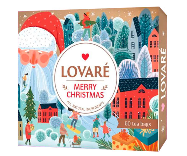 Коллекция чая Lovare Портфель в пакетиках 60 шт