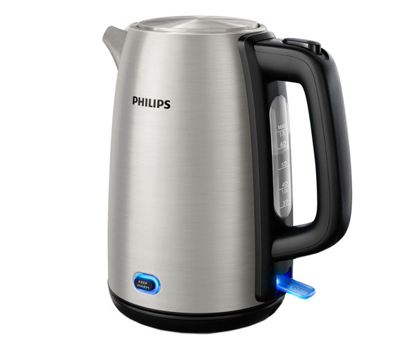 Электрочайник Philips Viva Collection стальной 1,7 л фото