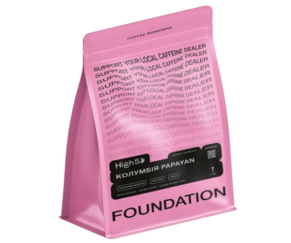 Кофе High5 Columbia Papayan в зернах 1 кг