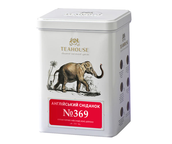 Черный чай Teahouse №369 Английский завтрак ж/б 250 г