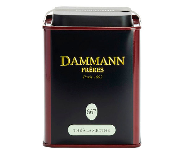 Зеленый чай Dammann Freres 667 Зеленая Мята ж/б 100 г