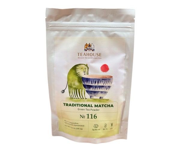 Чай Teahouse №116 Матча Традиционная 100 г