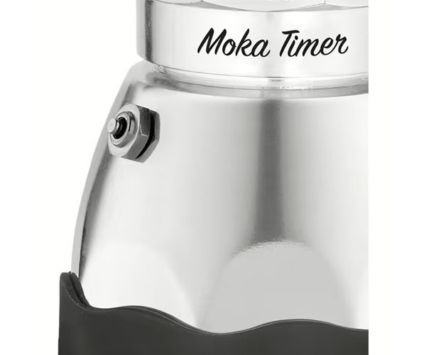 Электрическая гейзерная кофеварка Bialetti Moka Timer на 3 порции 140 мл (0006092) цена