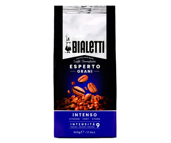 Кофе Bialetti Esperto Grani Intenso в зернах 500 г
