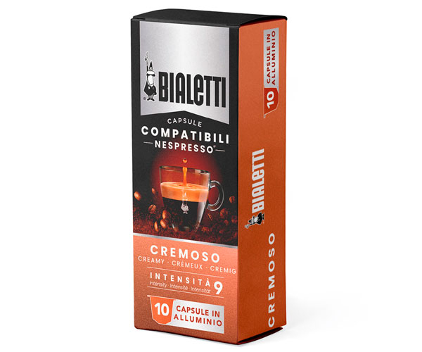 Кофе в капсулах Bialetti Nespresso Cremoso 10 шт