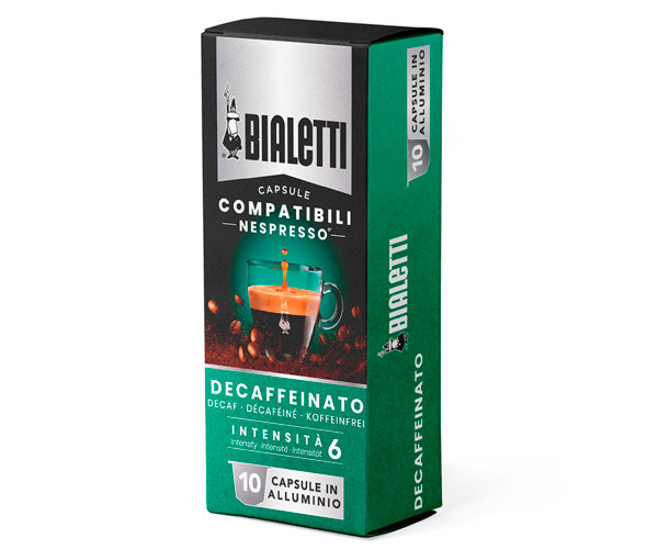 Кофе в капсулах Bialetti Nespresso Deca 10 шт