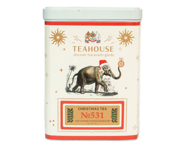 Черный чай Teahouse №531 Christmas Tea ж/б 250 г