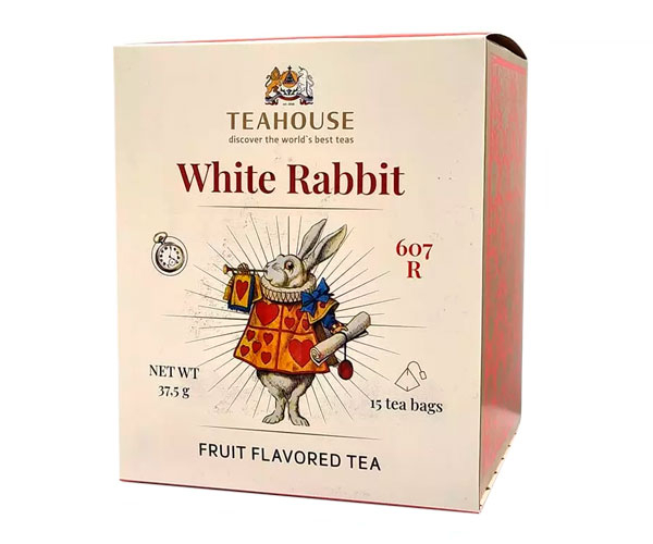 Фруктовый чай Teahouse №607 Белый кролик в пирамидках 15х2,5 г