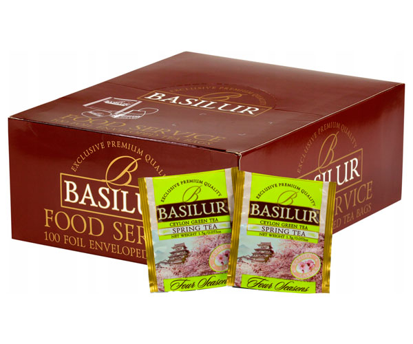 Зеленый чай Basilur Весенний в саше 100х1,5 г
