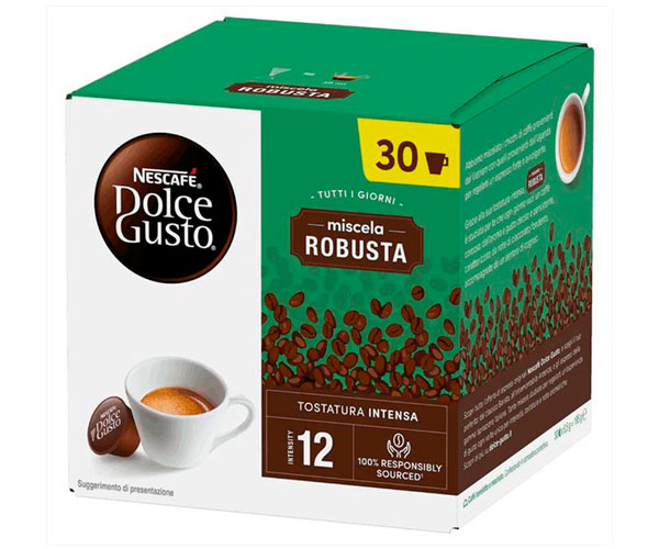 Кофе в капсулах NESCAFE Dolce Gusto Miscela Robusta 30 шт
