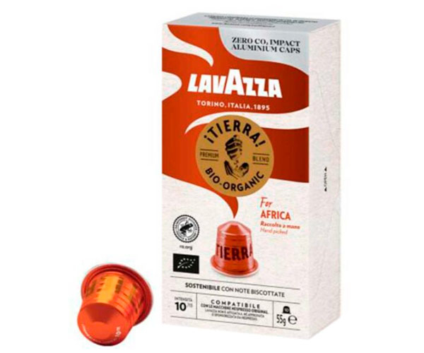 Кофе в капсулах Lavazza Nespresso Tierra For Africa 10 шт