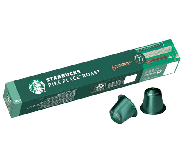 Кофе в капсулах Starbucks Nespresso Pike Place 10 шт