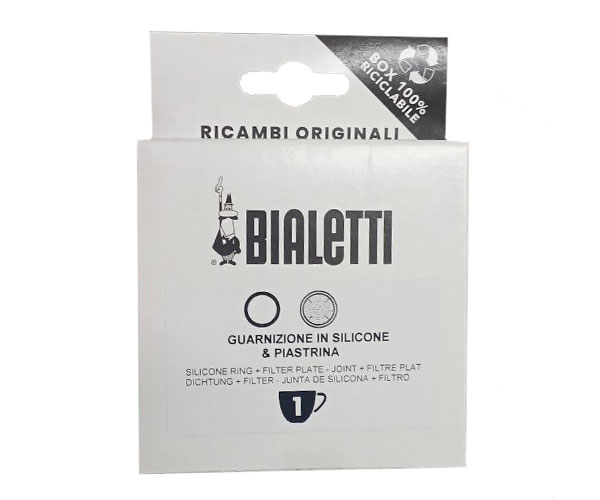 1 уплотнитель + сито для кофеварок Bialetti на 1 порцию
