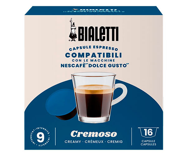 Кофе в капсулах Bialetti Dolce Gusto Cremoso 16 шт