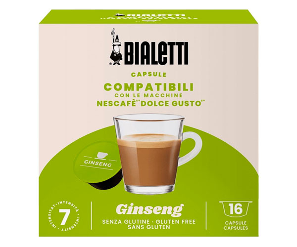 Кофе в капсулах Bialetti Dolce Gusto Ginseng 16 шт