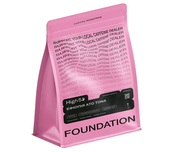 Кофе High5 Ethiopia Ato Tona espresso в зернах 1 кг