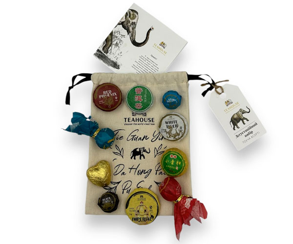 Дегустационный набор тоуч пуэра Teahouse в мешочке