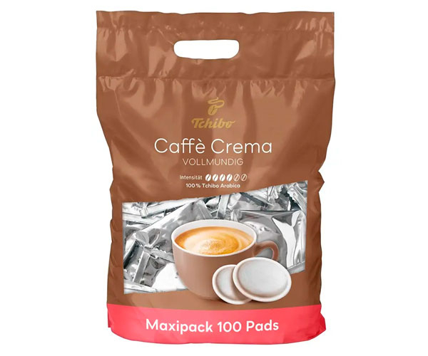 Кофе Senseo Tchibo Caffe Crema Vollmundig в монодозах - 100 шт