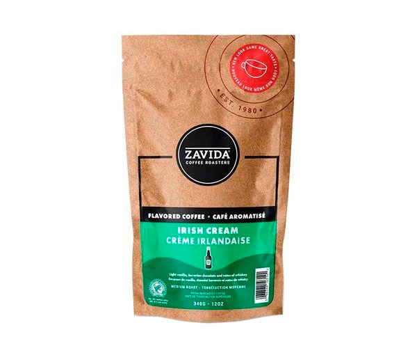 Кофе Zavida Irish Cream в зернах 340 г