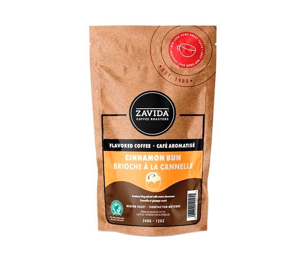 Кофе Zavida Cinnamon Bun в зернах 340 г