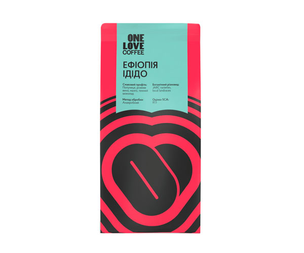 Кофе One Love Ethiopia Idido filter в зернах 250 г