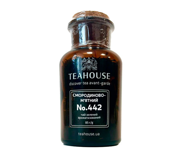 Зеленый чай Teahouse №442 Смородиново-Мятный с/б 85 г