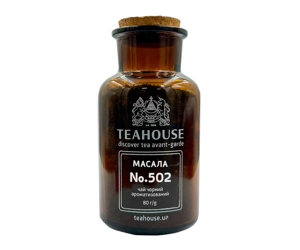 Черный чай Teahouse №502 Масала с/б 80 г