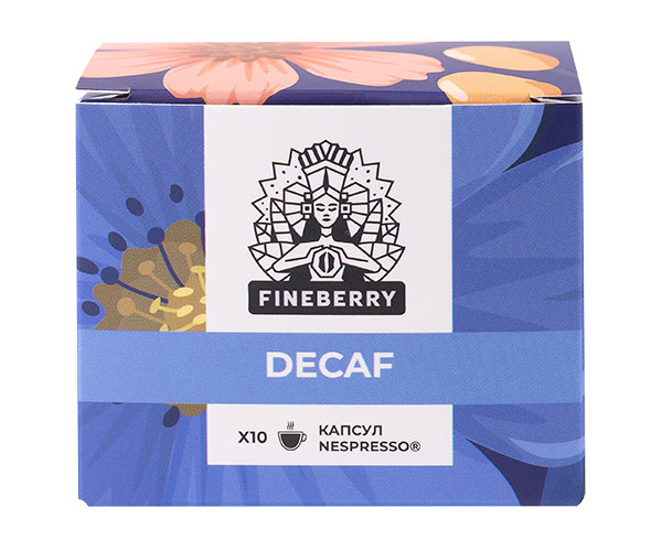 Кофе в капсулах Fineberry Nespresso Decaf 10 шт фото