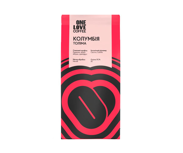Кофе One Love Colombia Tolima espresso в зернах 250 г