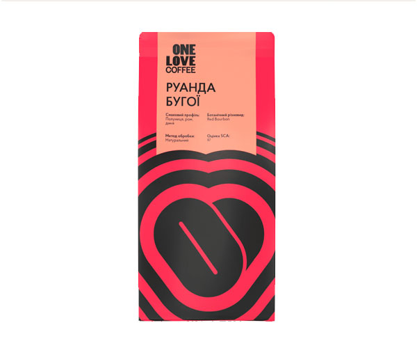 Кофе One Love Rwanda Bugoyi espresso в зернах 250 г