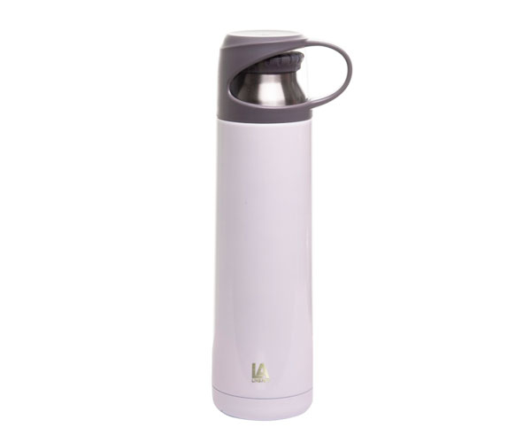 Термос Line Art Borneo вакуумный белый 500 мл