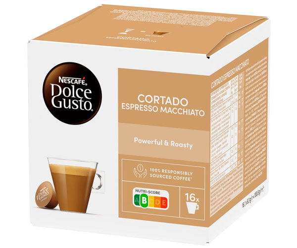 Кофе в капсулах NESCAFE Dolce Gusto Cortado Espresso Macchiato - 16 шт