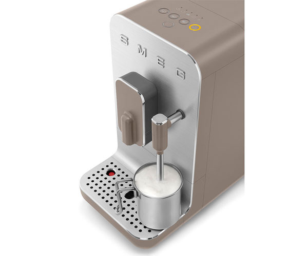 Кофемашина SMEG COLLEZIONE BCC12TPMEU серо-коричневая - фото-6