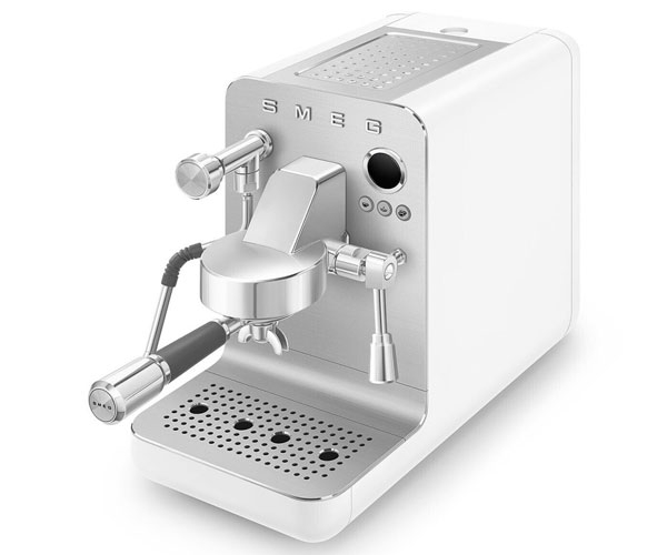 Кофеварка SMEG COLLEZIONE EMC02WHMEU белая - фото-6