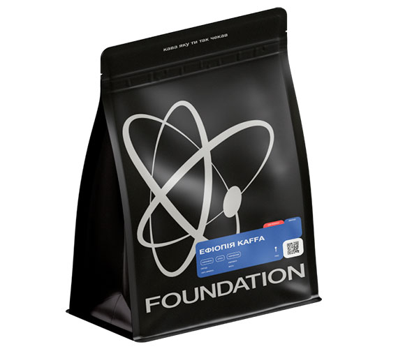 Кофе Foundation Ethiopia Kaffa espresso в зернах 1 кг