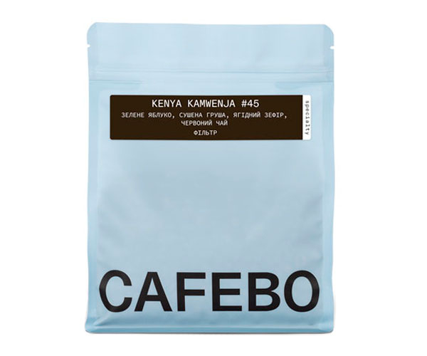 Кофе CafeBoutique Kenya Kamwenja №45 filter в зернах 500 г