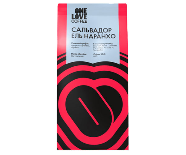 Кофе ONE LOVE Salvador El Naranjo espresso в зернах 1 кг