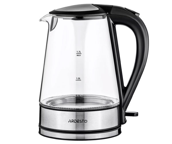 Электрочайник Ardesto Strix EKL-F110 черный 1,7 л