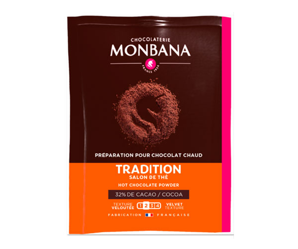 Горячий шоколад Monbana Tradition 32% в саше 20 г