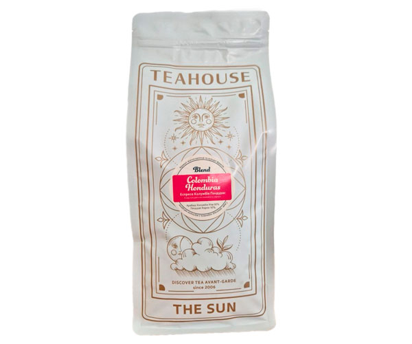 Кофе Teahouse Cagliari Эспрессо Колумбия и Гондурас в зернах 1 кг