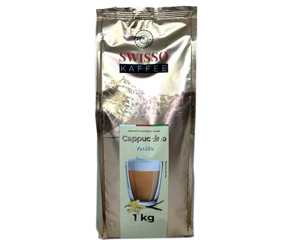 Растворимый капучино Swisso Kaffee Vanille 1 кг