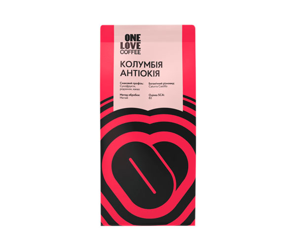 Кофе One Love Colombia Antioquia filter в зернах 250 г