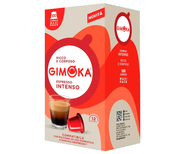 Кофе в капсулах Gimoka Nespresso Intenso - 100 шт