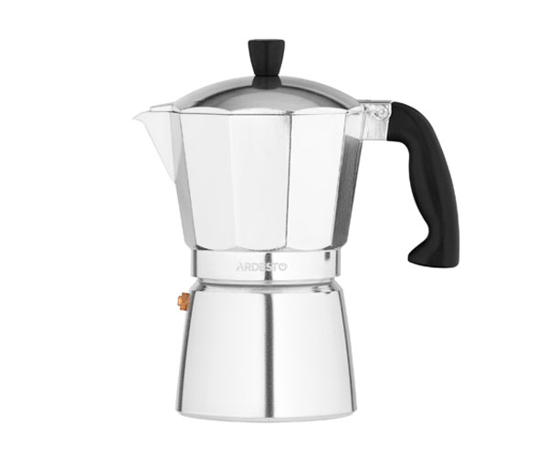 Гейзерная кофеварка Ardesto Gemini Cremona на 6 чашек 240 мл