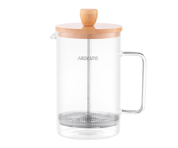 Френч-пресс Ardesto Midori AR1009WL прозрачный 800 мл